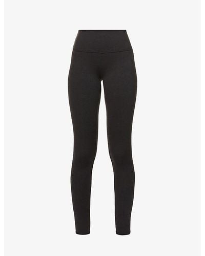 Alo Yoga Airbrush High-rise Stretch-woven leggings - Black