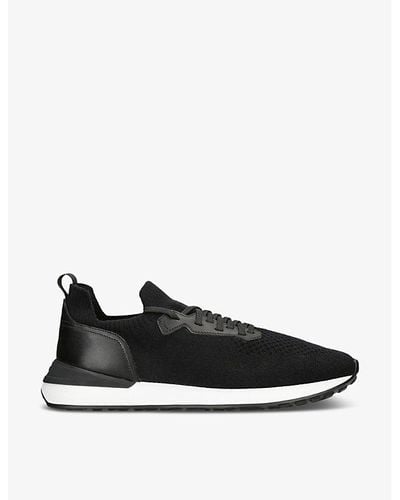 Magnanni Grafton Knitted Low-top Sneakers - Black
