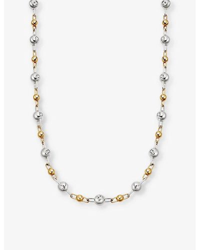 Astley Clarke Aurora 18ct Yellow Gold-plated Vermeil Sterling-silver Choker Necklace - Metallic
