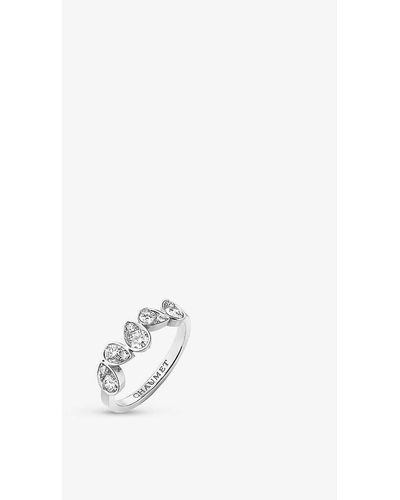 Chaumet Joséphine Ronde D'aigrettes 18ct White-gold And 0.53ct Brilliant-cut Diamond Ring