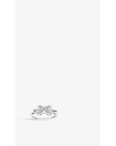 Chaumet Jeux De Liens 18ct And Diamond Ring - White