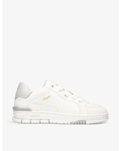 Axel Arigato Area Cloud Chunky-sole Leather Low-top Trainers - White