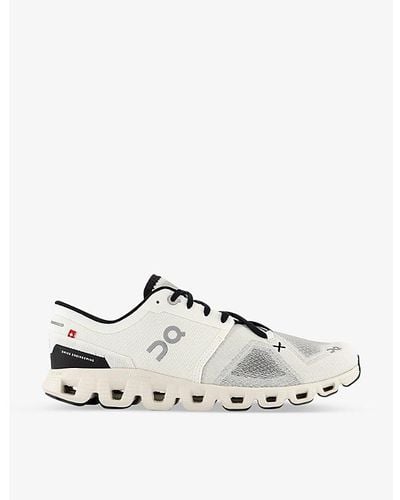 On Shoes Cloud X 3 Mesh Low-top Sneakers - White
