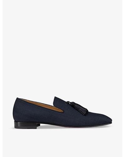 Christian Louboutin Officialito Canvas Shoes - Blue