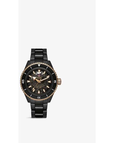 Rado R32127162 Captain Cook Titanium And Ceramic Automatic Watch - Black