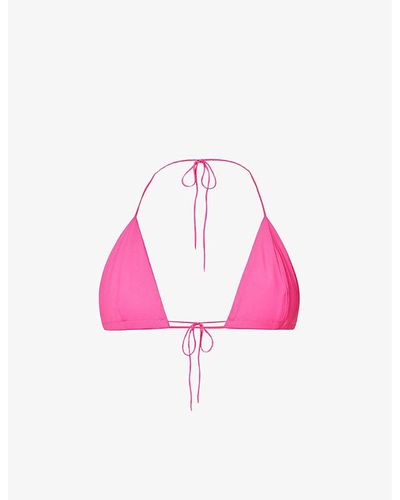 Myra Swim Sofia Halterneck Bikini Top - Pink