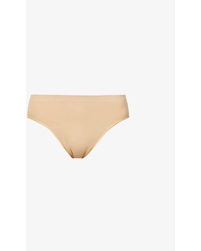Hanro Touch Feeling Mid-rise Stretch-jersey Brief - White