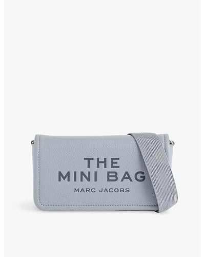 Marc Jacobs The Mini Leather Cross Body Bag - Grey