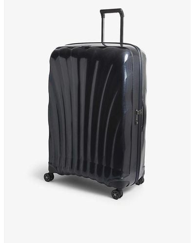 Samsonite C-lite Spinner Hard Case 4 Wheel Cabin Suitcase - Black