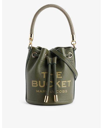 Marc Jacobs The Leather Mini Bucket Bag - Multicolor