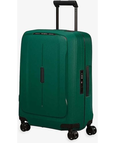 Samsonite Essens Spinner Hard Case 4 Wheel Recycled-polypropylene Cabin Suitcase - Green