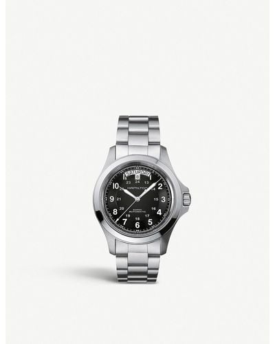 Hamilton H64455133 King Auto Stainless Steel Watch - Metallic