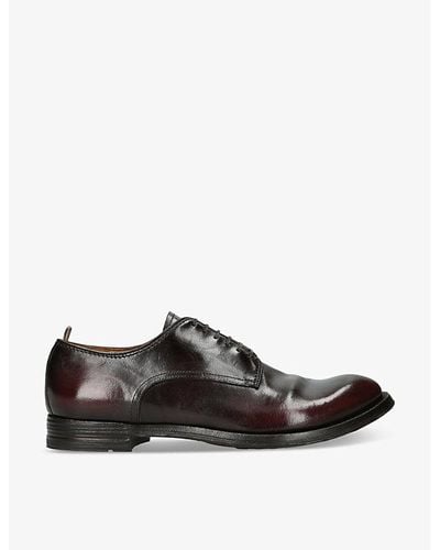 Officine Creative Anatomia Leather Derby Shoes - Multicolor