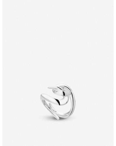 Shaun Leane Hook Sterling Silver Ring - White