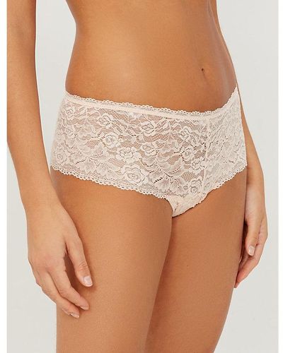 Aubade Rosessence Lace Brief - Brown