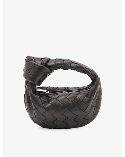 Bottega Veneta Black Intrecciato Candy Loop Camera Bag Leather ref.950413 -  Joli Closet