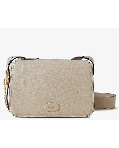 Mulberry Billie Small Leather Cross-body Bag - Natural