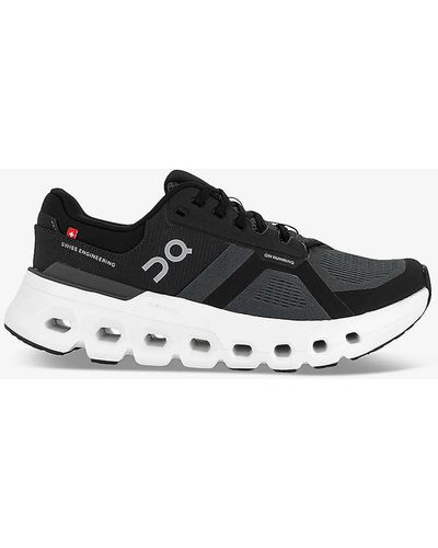 On Shoes Cloudrunner 2 Mesh Low-top Trainers 7. - Black