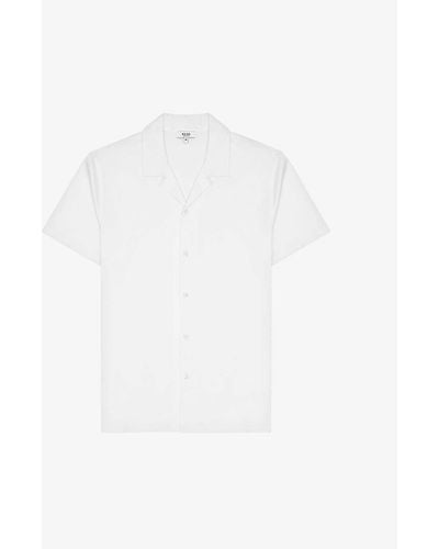 Reiss Caspa Regular-fit Cotton Shirt X - White