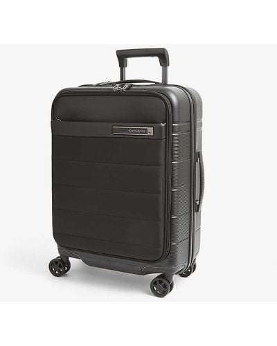 Samsonite Neopod Spinner Hard Case 4 Wheel Recycled-polypropylene Expandable Cabin Suitcase - Black
