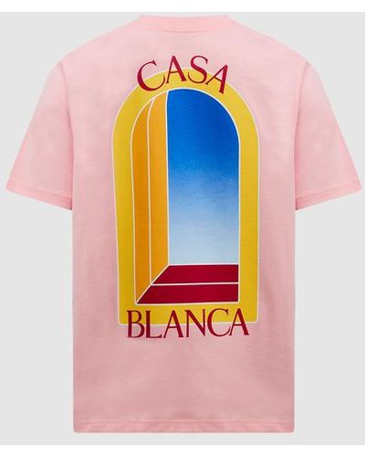 Casablancabrand L'arche De Jour T-shirt - Pink