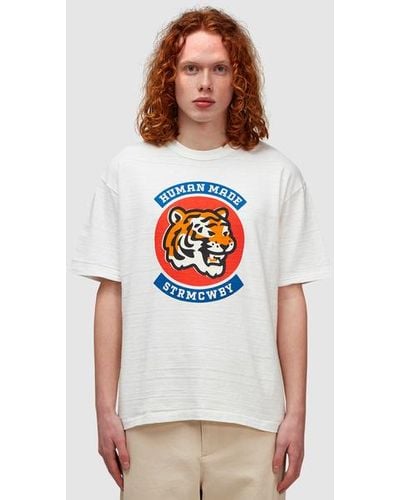Human Made Circle Tiger T-shirt - White