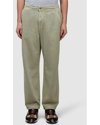 thisisneverthat Overdyed Twill Pant - Green
