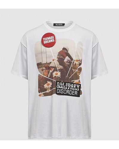 Raf Simons Solitary Disorder T-shirt - White