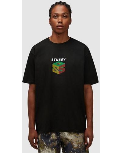 Stussy S64 Pig Dyed T-shirt - Black