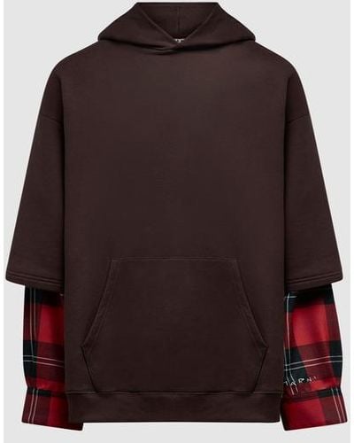 Marni Layered Hooded Sweatshirt - Brown