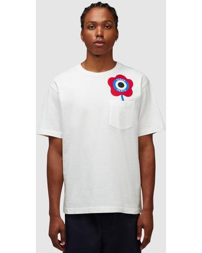 KENZO Target Cotton T-shirt - White