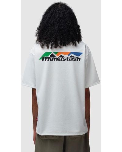 Manastash Poly Scheme Logo T-shirt - Black