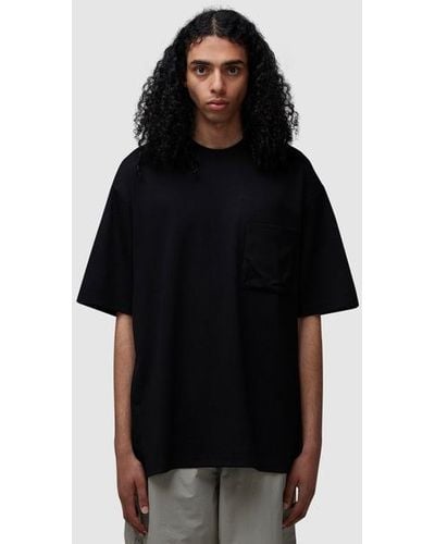 GOOPiMADE 3d Form Pocket T-shirt - Black