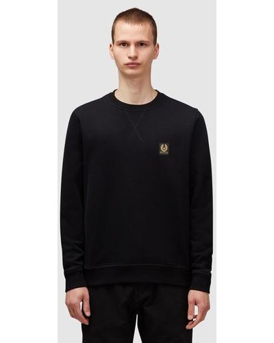 Belstaff Patch Sweatshirt - Black