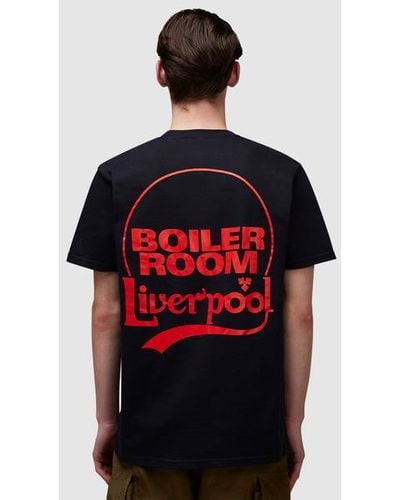 BOILER ROOM Liverpool T-shirt - Black