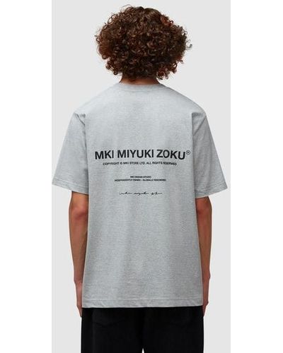 MKI Miyuki-Zoku Design Studio T-shirt - Grey