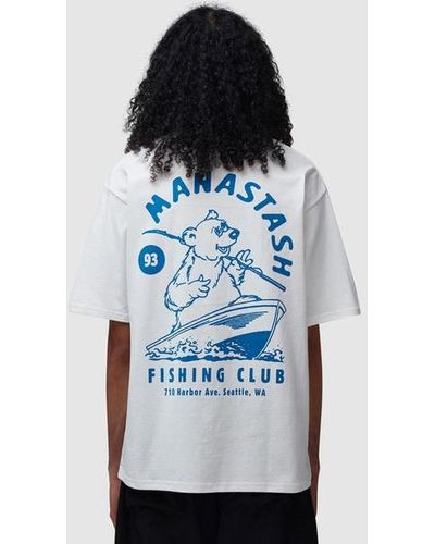 Manastash Citee Fishing Club T-shirt - Blue