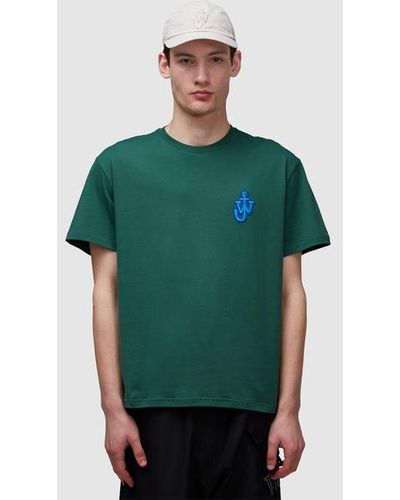 JW Anderson Anchor Patch T-shirt - Green