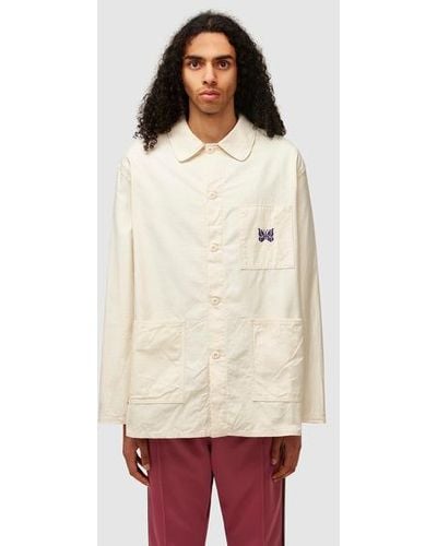 Needles D.n Coverall Jacket - White