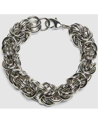 Raf Simons Cluster Chain Bracelet - Metallic