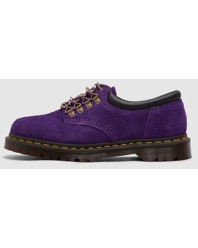 Dr. Martens 8053 Suede Shoe - Purple