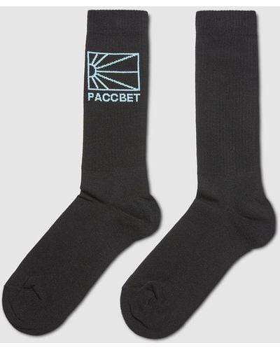 Rassvet (PACCBET) Window Logo Socks - Black