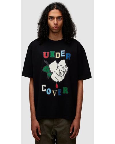 Undercover Rose T-shirt - Black