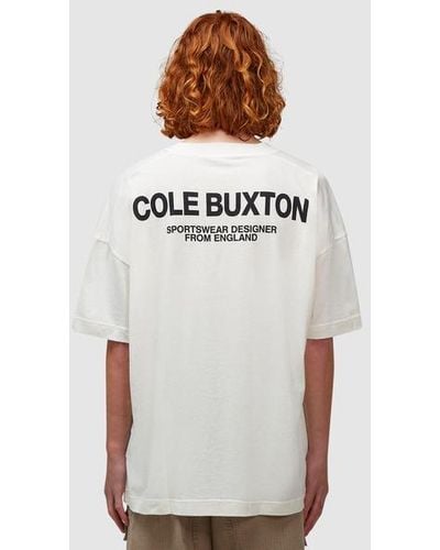 Cole Buxton Sportswear T-shirt - Natural
