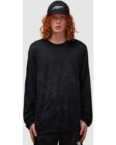 Satisfy Cloudmerino Long Sleeve T-shirt - Black