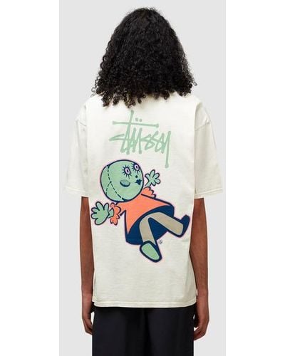 Stussy Dollie Pigmented Dyed T-shirt - Black