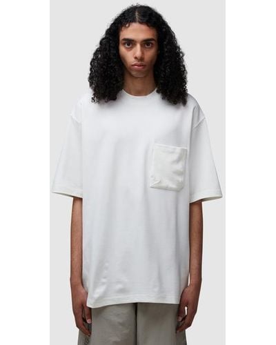 GOOPiMADE 3d Form Pocket T-shirt - White