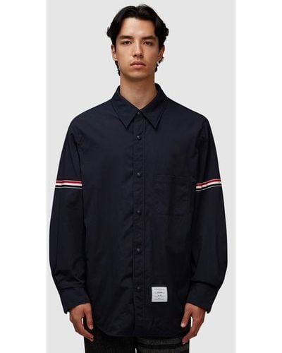 Thom Browne Navy Armband Jacket
