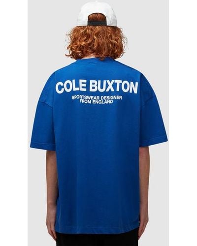 Cole Buxton Sportswear T-shirt - Blue