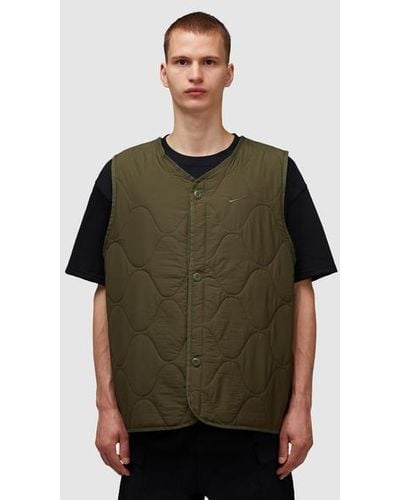 Nike Life Woven Insulated Military Vest - Green